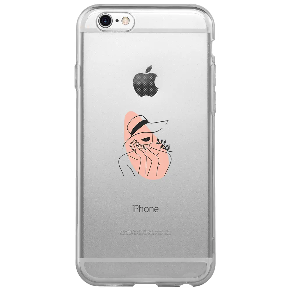 Apple iPhone 6S Şeffaf Telefon Kılıfı - Smile