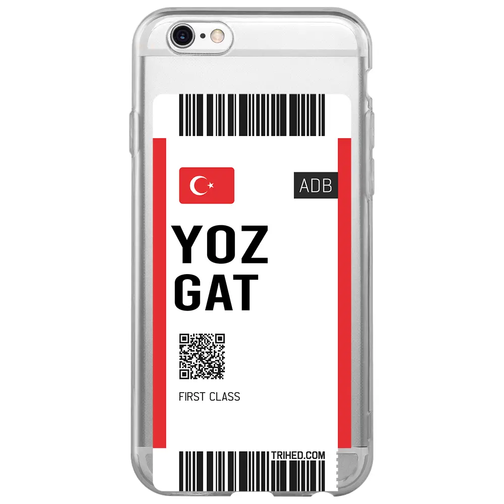 Apple iPhone 6S Şeffaf Telefon Kılıfı - Yozgat Bileti