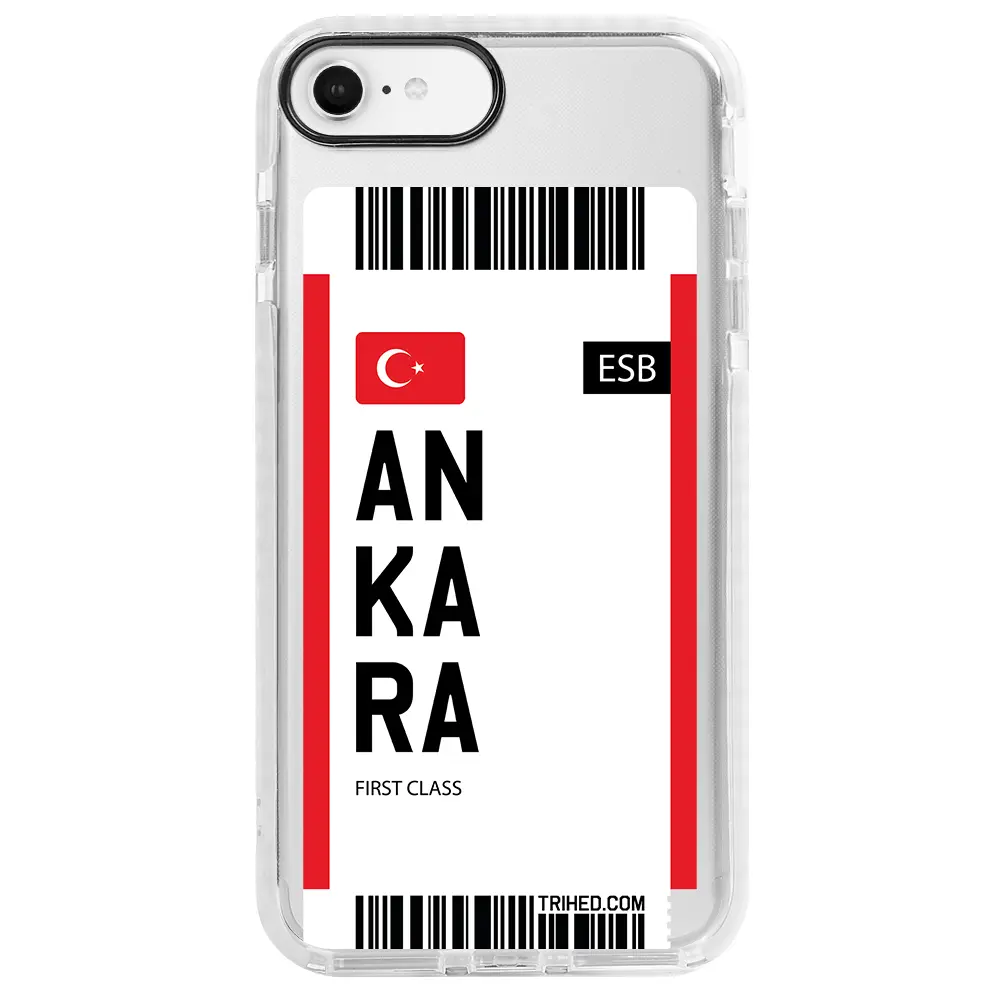 Apple iPhone 7 Beyaz Impact Premium Telefon Kılıfı - Ankara Bileti