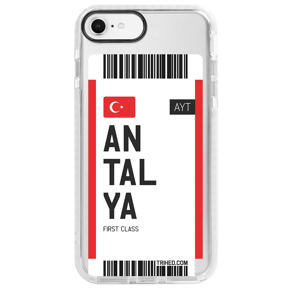 Apple iPhone 7 Beyaz Impact Premium Telefon Kılıfı - Antalya Bileti