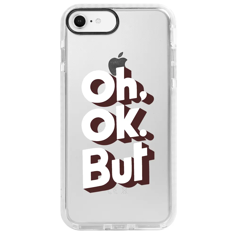 Apple iPhone 7 Beyaz Impact Premium Telefon Kılıfı - OH. OK.