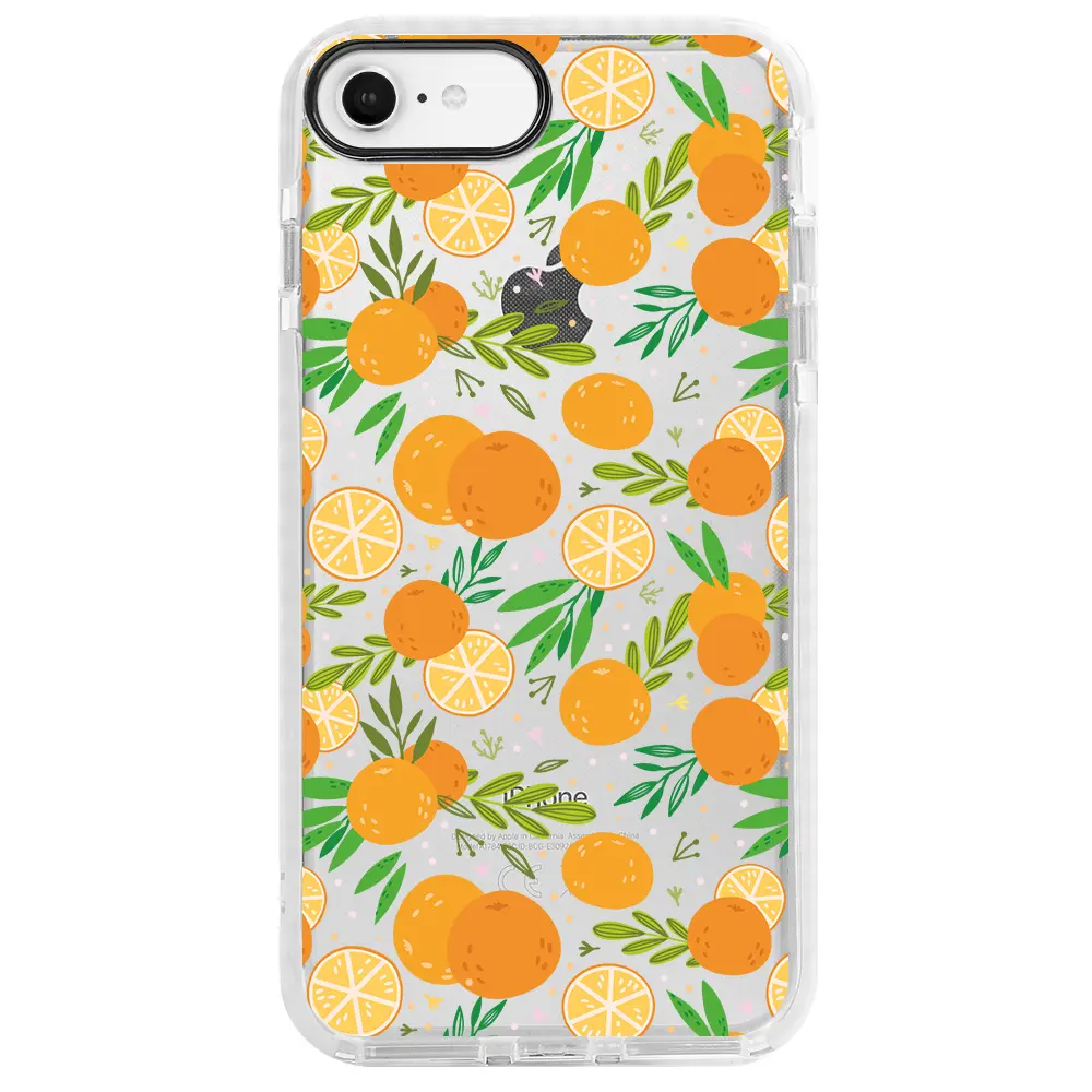 Apple iPhone 7 Beyaz Impact Premium Telefon Kılıfı - Portakal Bahçesi 2