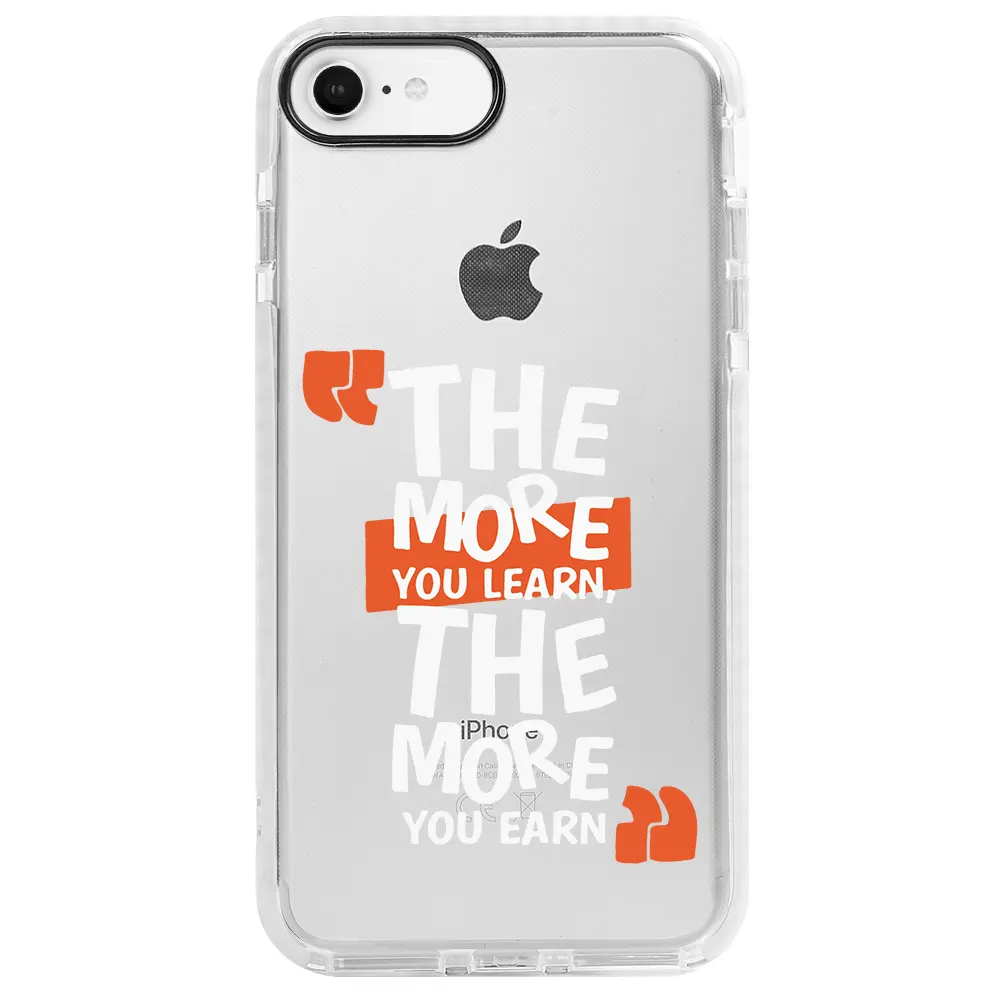 Apple iPhone 7 Beyaz Impact Premium Telefon Kılıfı - The More
