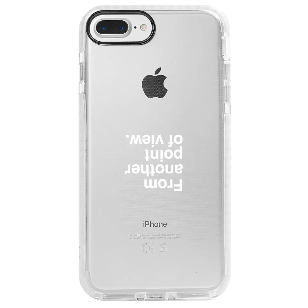 Apple iPhone 7 Plus Beyaz Impact Premium Telefon Kılıfı - Another Point