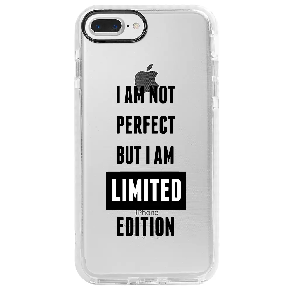 Apple iPhone 7 Plus Beyaz Impact Premium Telefon Kılıfı - Limited