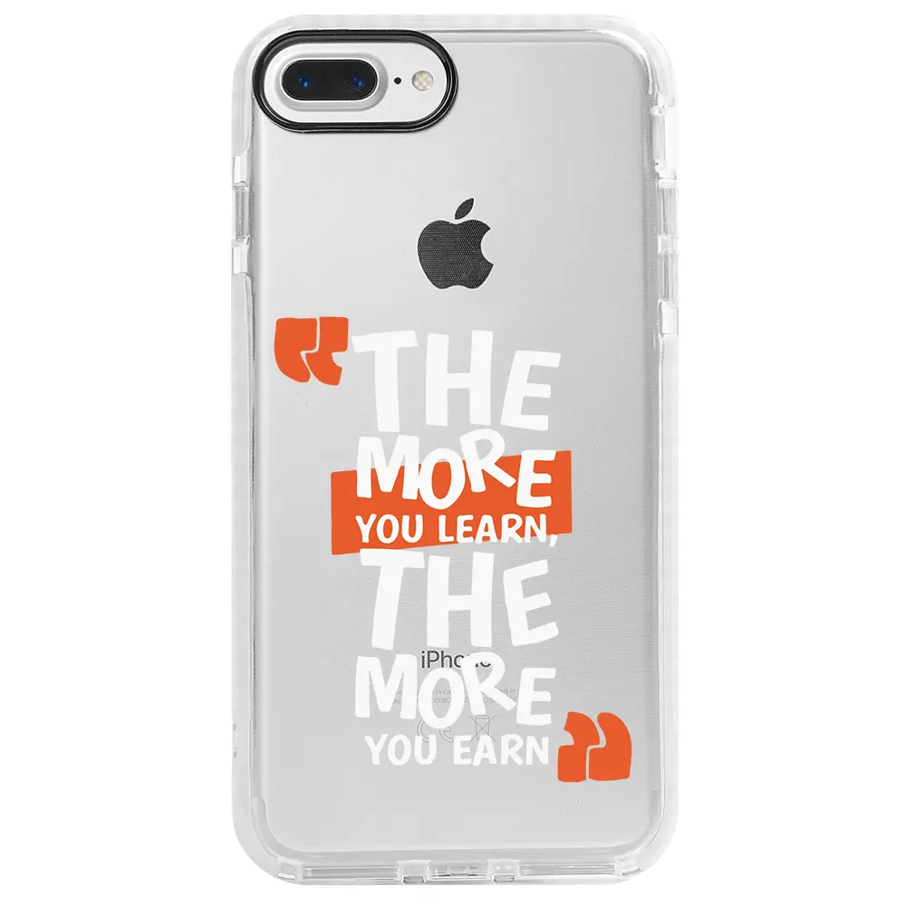 Apple iPhone 7 Plus Beyaz Impact Premium Telefon Kılıfı - The More