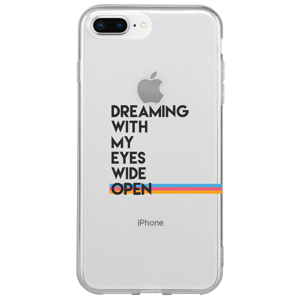 Apple iPhone 7 Plus Şeffaf Telefon Kılıfı - Dreaming