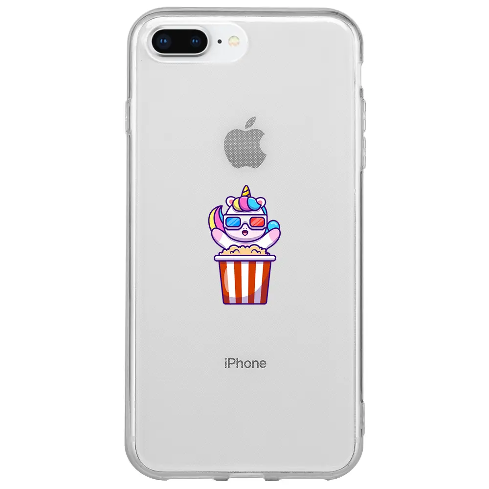 Apple iPhone 7 Plus Şeffaf Telefon Kılıfı - Moviecorn