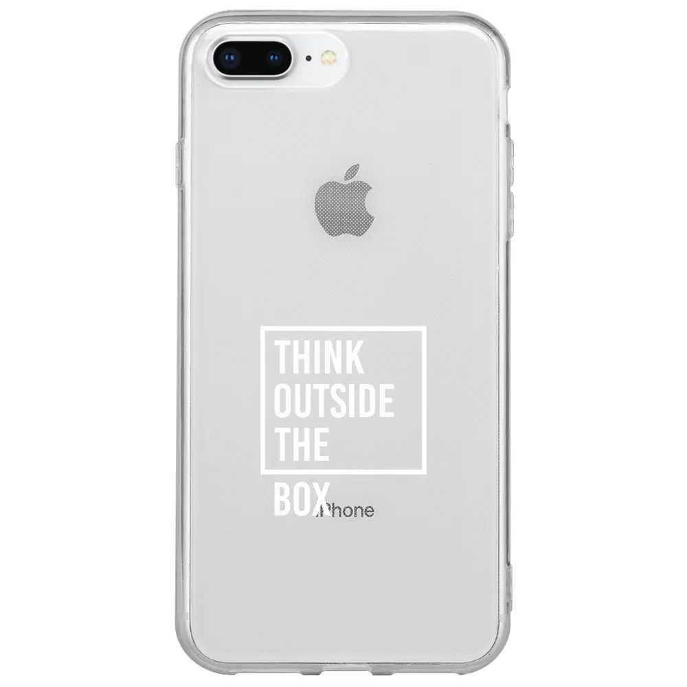 Apple iPhone 7 Plus Şeffaf Telefon Kılıfı - Outside Box 2