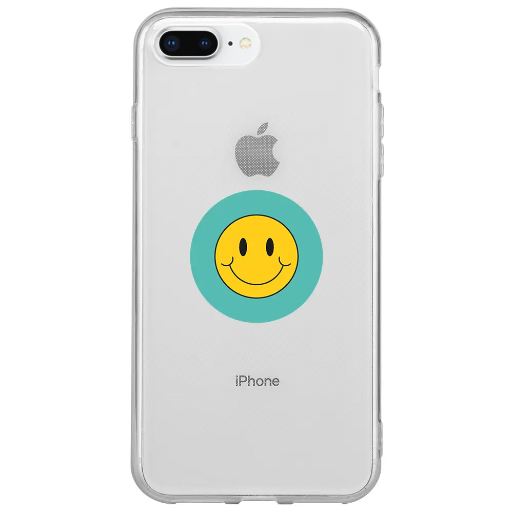 Apple iPhone 7 Plus Şeffaf Telefon Kılıfı - Smile 2