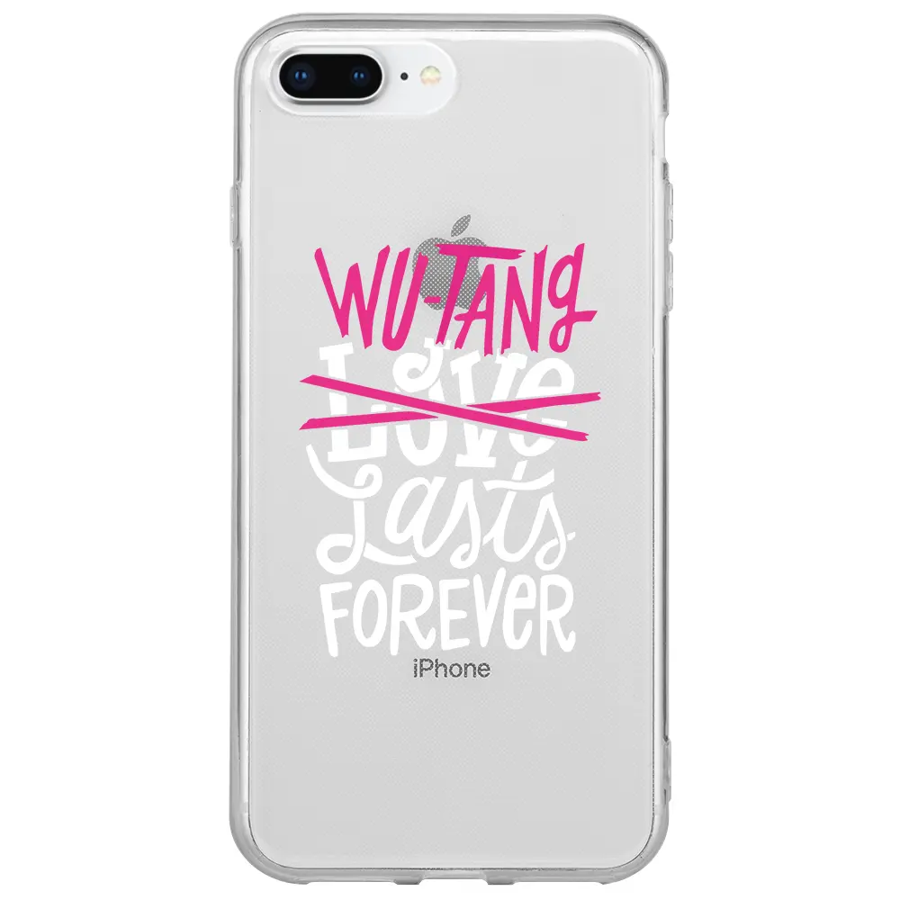 Apple iPhone 7 Plus Şeffaf Telefon Kılıfı - Wu-Tang
