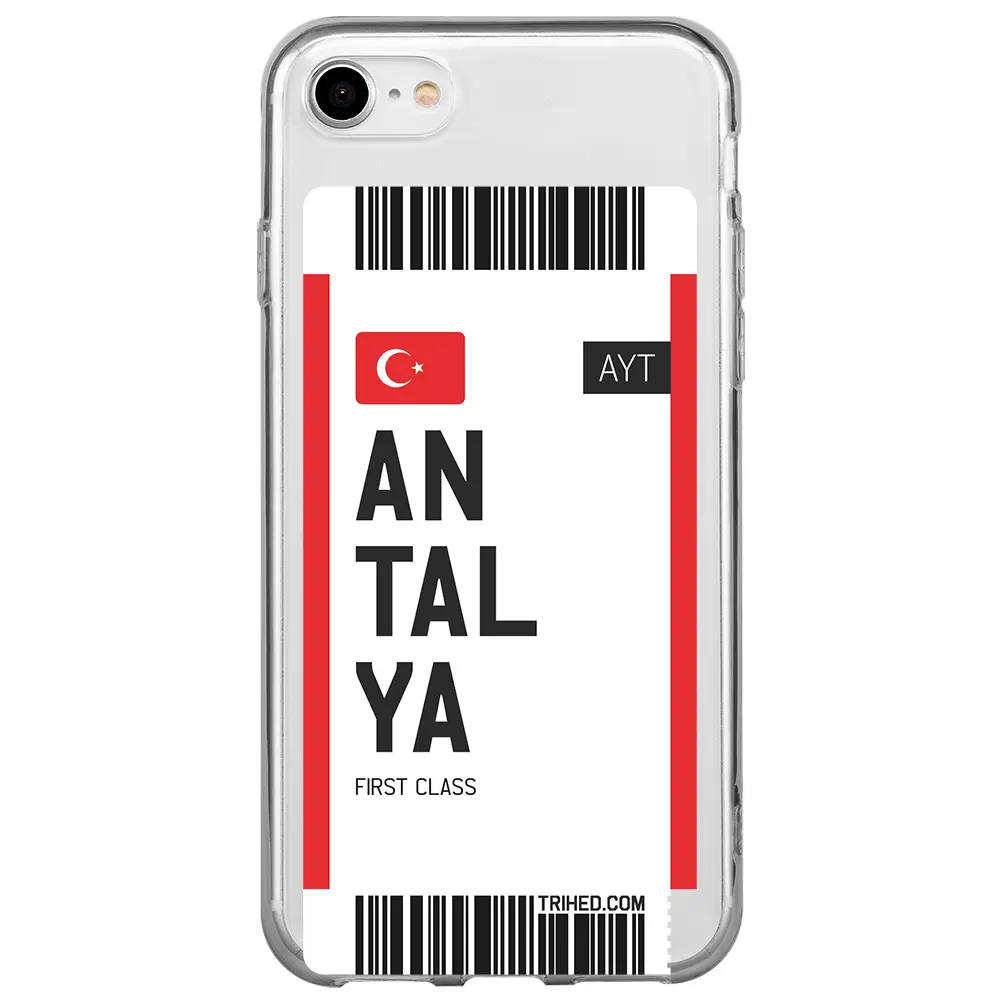 Apple iPhone 7 Şeffaf Telefon Kılıfı - Antalya Bileti
