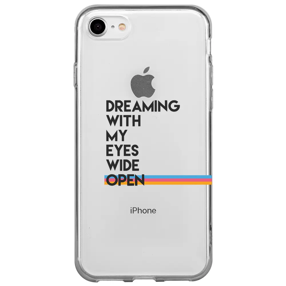 Apple iPhone 7 Şeffaf Telefon Kılıfı - Dreaming