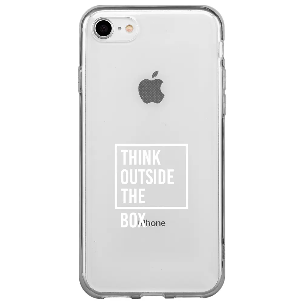 Apple iPhone 7 Şeffaf Telefon Kılıfı - Outside Box 2