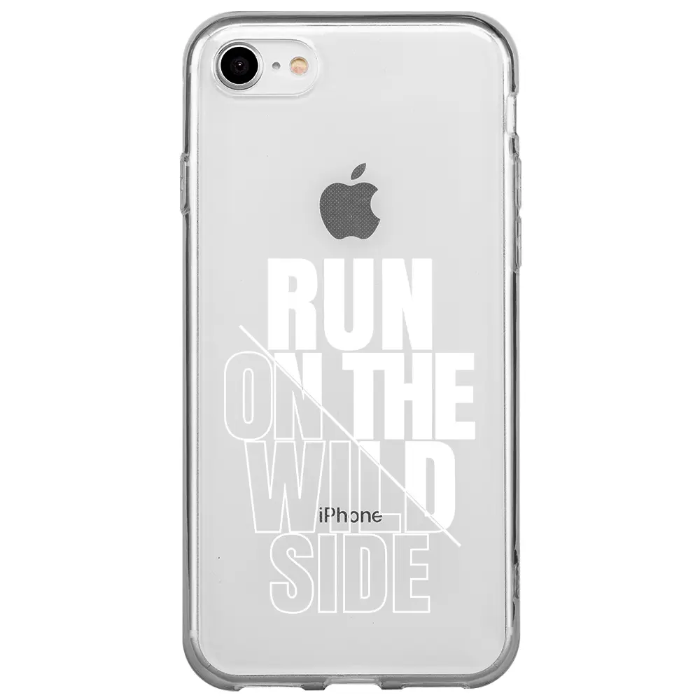 Apple iPhone 7 Şeffaf Telefon Kılıfı - Wild Side