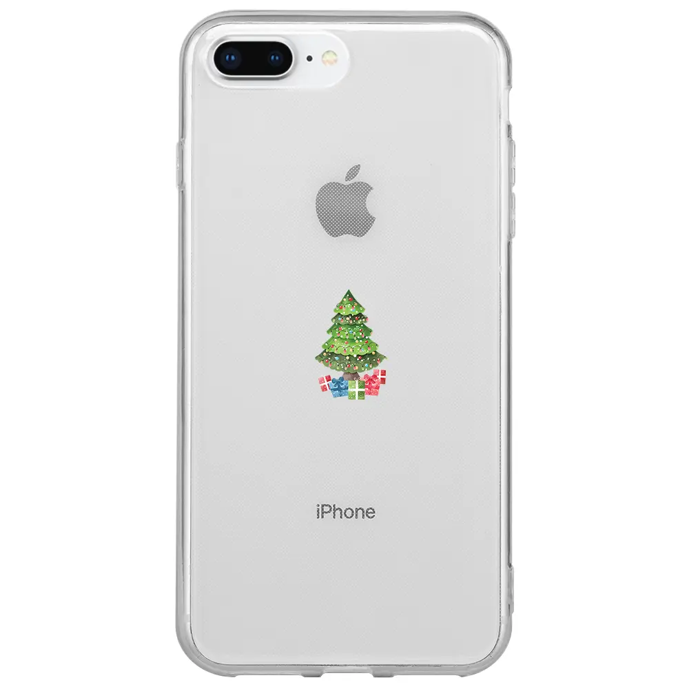 Apple iPhone 8 Plus Şeffaf Telefon Kılıfı - Gifty Tree
