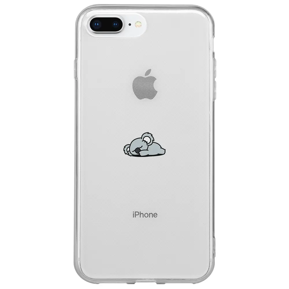 Apple iPhone 8 Plus Şeffaf Telefon Kılıfı - Koala