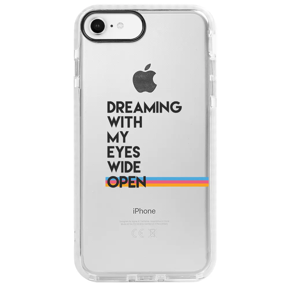 Apple iPhone SE 2020 Beyaz Impact Premium Telefon Kılıfı - Dreaming