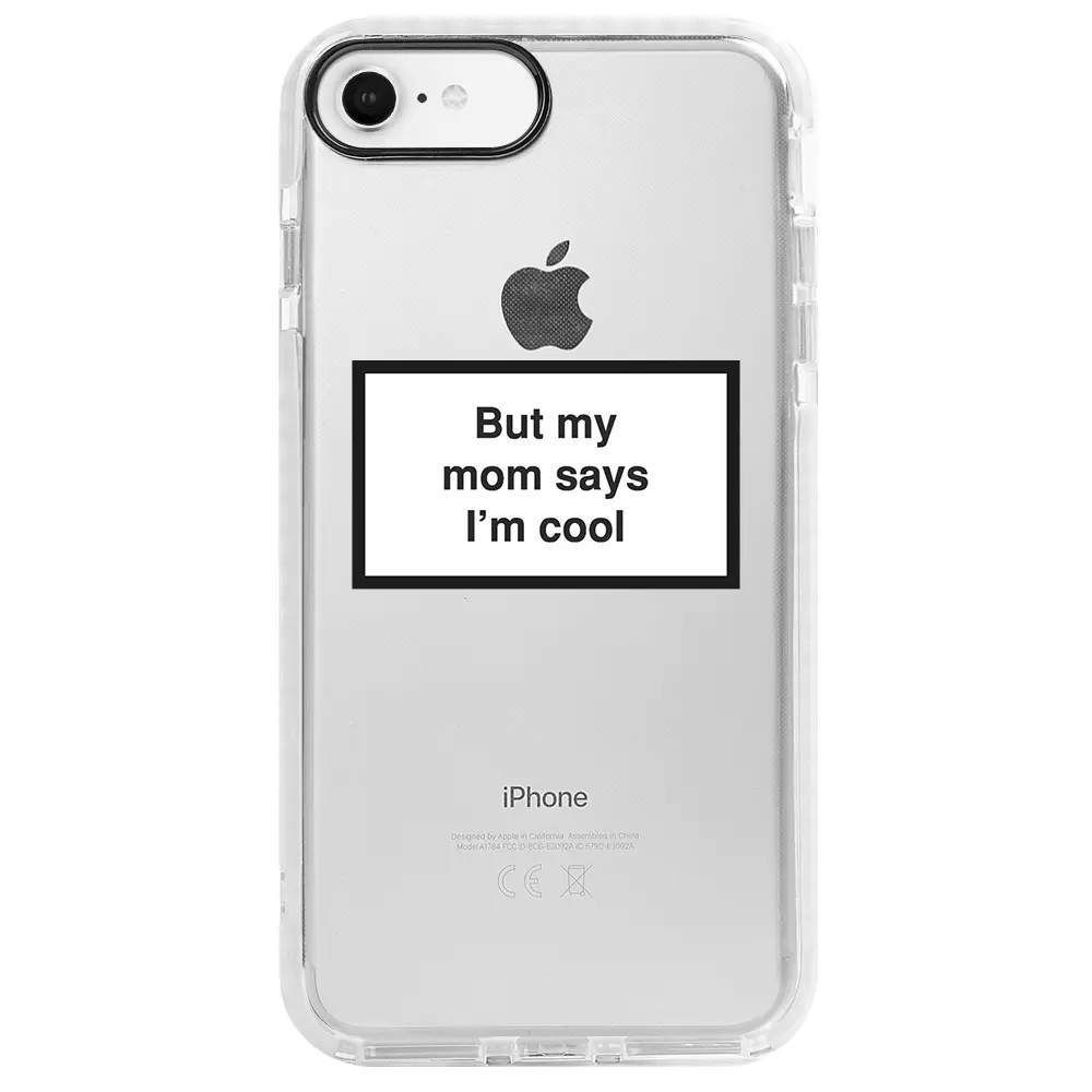 Apple iPhone SE 2020 Beyaz Impact Premium Telefon Kılıfı - I'm cool