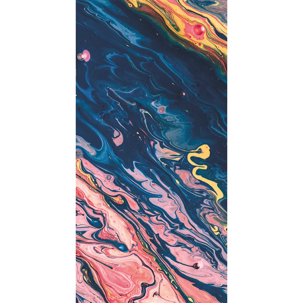 Apple iPhone SE 2020 Pembe Renkli Silikon Telefon Kılıfı - Yagli Boya