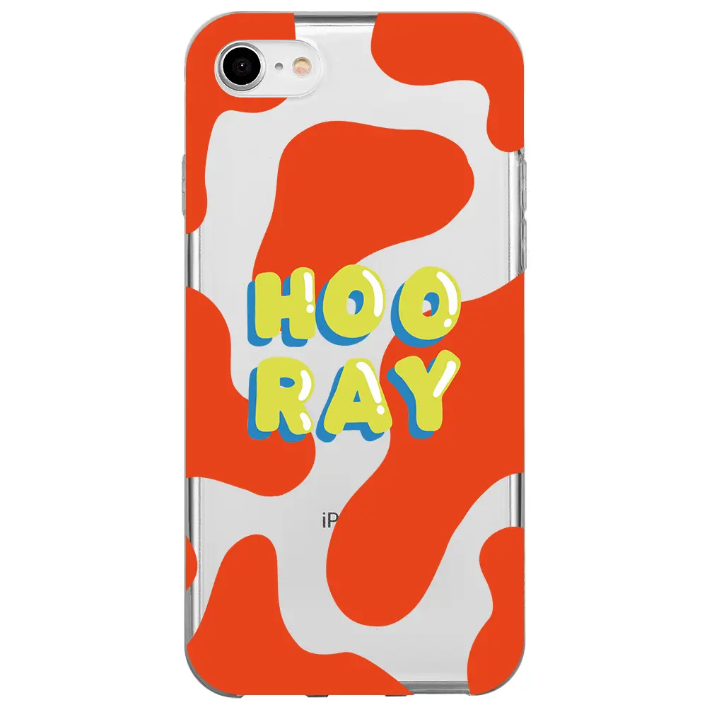 Apple iPhone SE 2020 Şeffaf Telefon Kılıfı - Hoo Ray