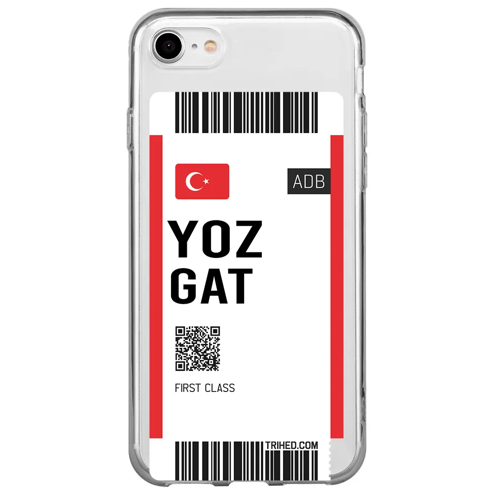 Apple iPhone SE 2020 Şeffaf Telefon Kılıfı - Yozgat Bileti