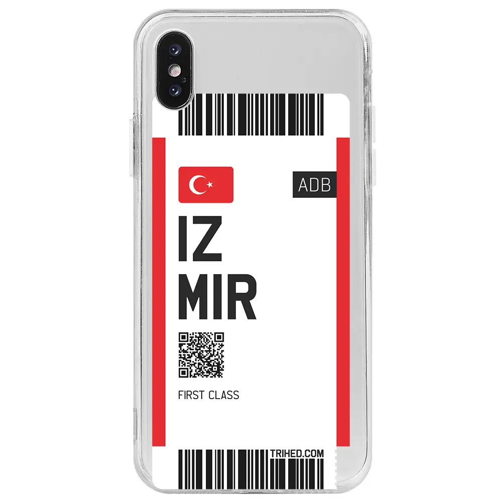 Apple iPhone X Şeffaf Telefon Kılıfı - İzmir Bileti