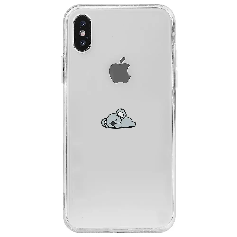 Apple iPhone X Şeffaf Telefon Kılıfı - Koala