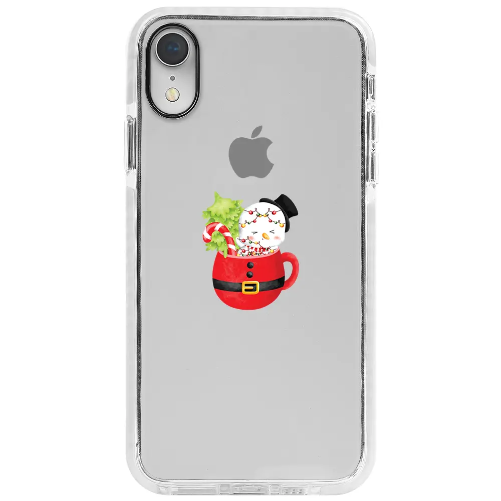 Apple iPhone XR Beyaz Impact Premium Telefon Kılıfı - A cup of Xmas 7