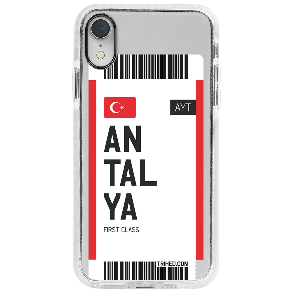 Apple iPhone XR Beyaz Impact Premium Telefon Kılıfı - Antalya Bileti