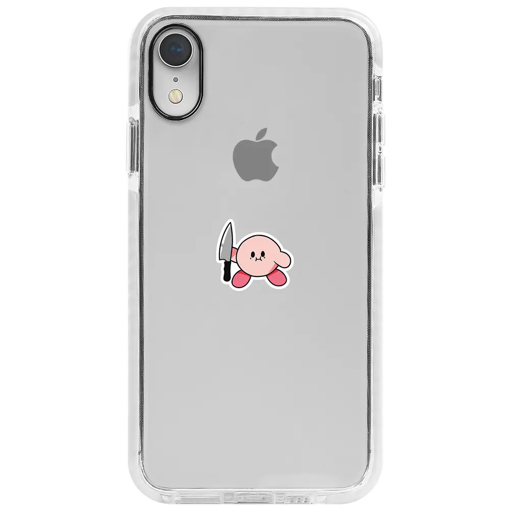 Apple iPhone XR Beyaz Impact Premium Telefon Kılıfı - Kirby