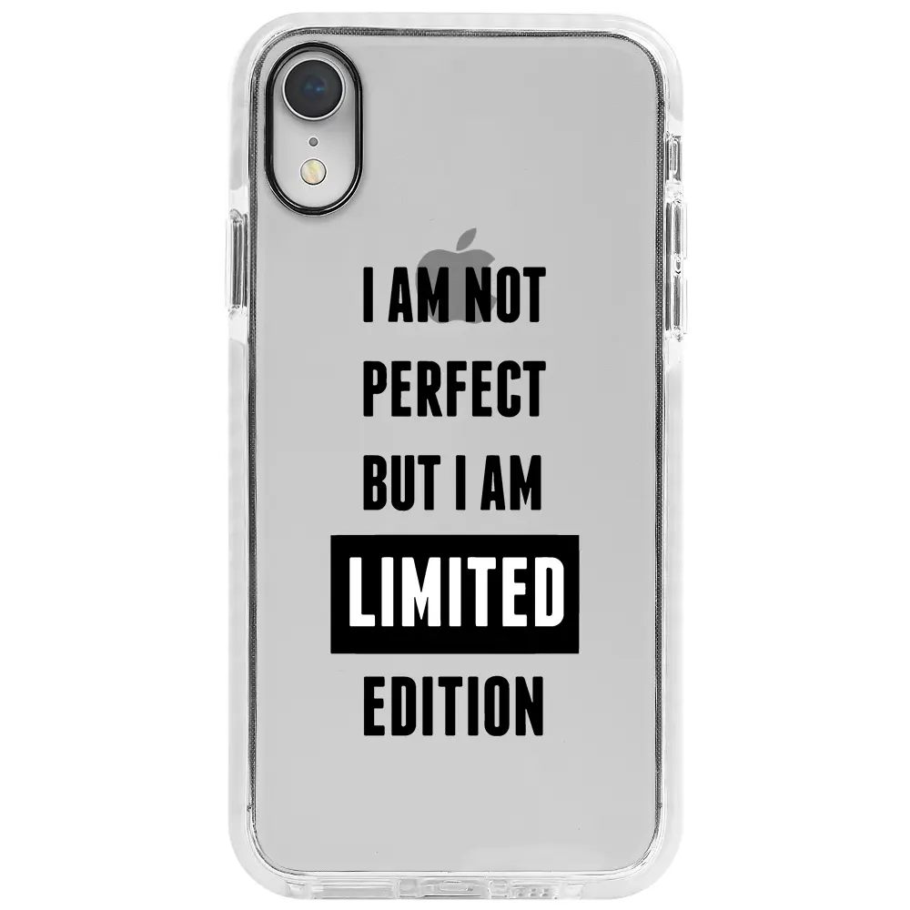 Apple iPhone XR Beyaz Impact Premium Telefon Kılıfı - Limited