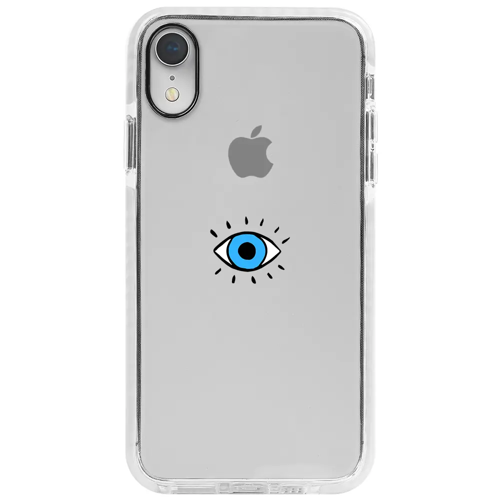 Apple iPhone XR Beyaz Impact Premium Telefon Kılıfı - One Eye