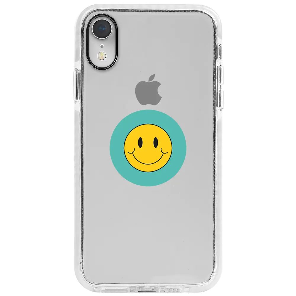Apple iPhone XR Beyaz Impact Premium Telefon Kılıfı - Smile 2