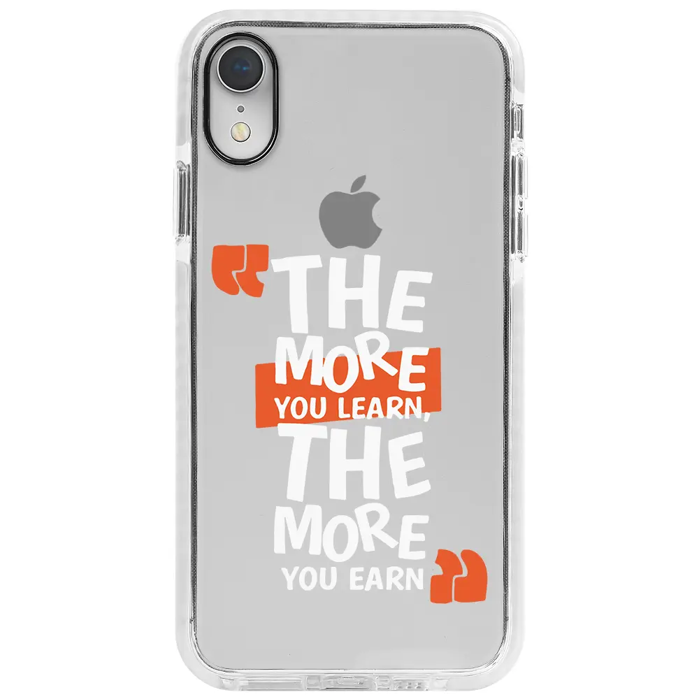 Apple iPhone XR Beyaz Impact Premium Telefon Kılıfı - The More