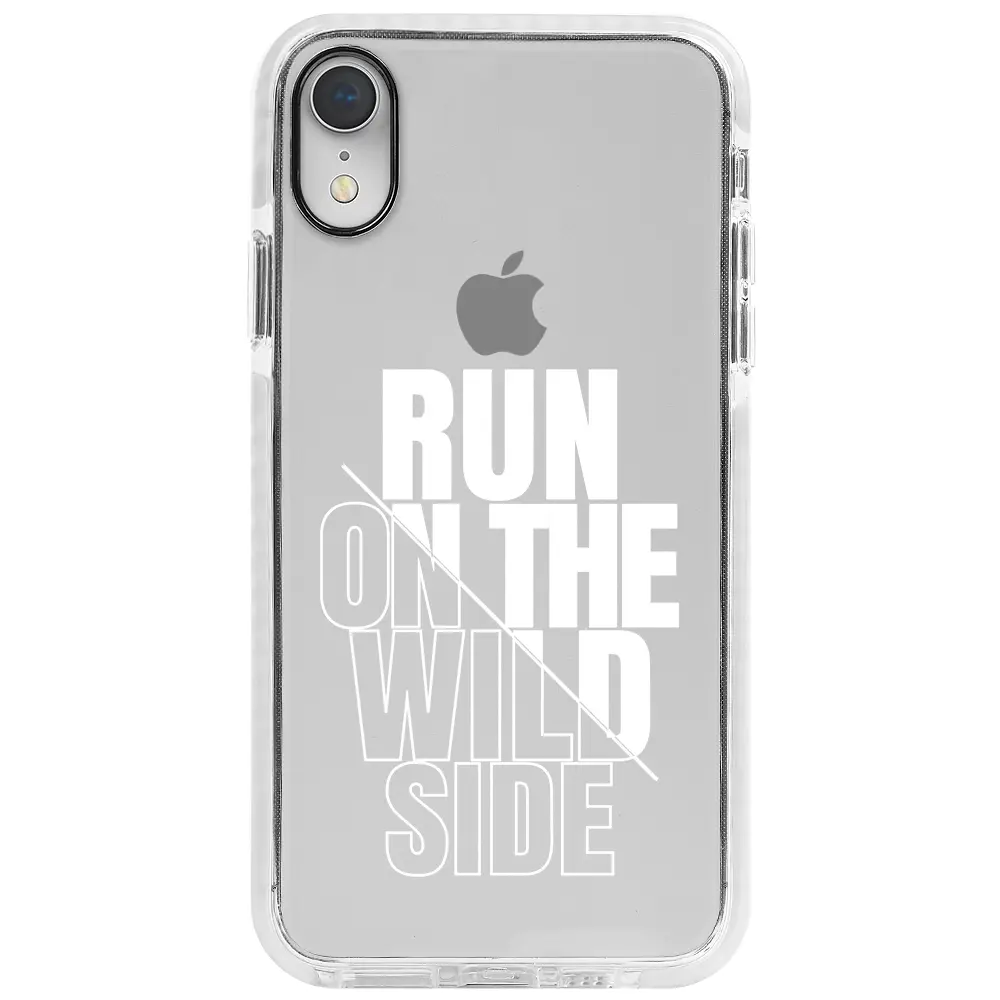 Apple iPhone XR Beyaz Impact Premium Telefon Kılıfı - Wild Side