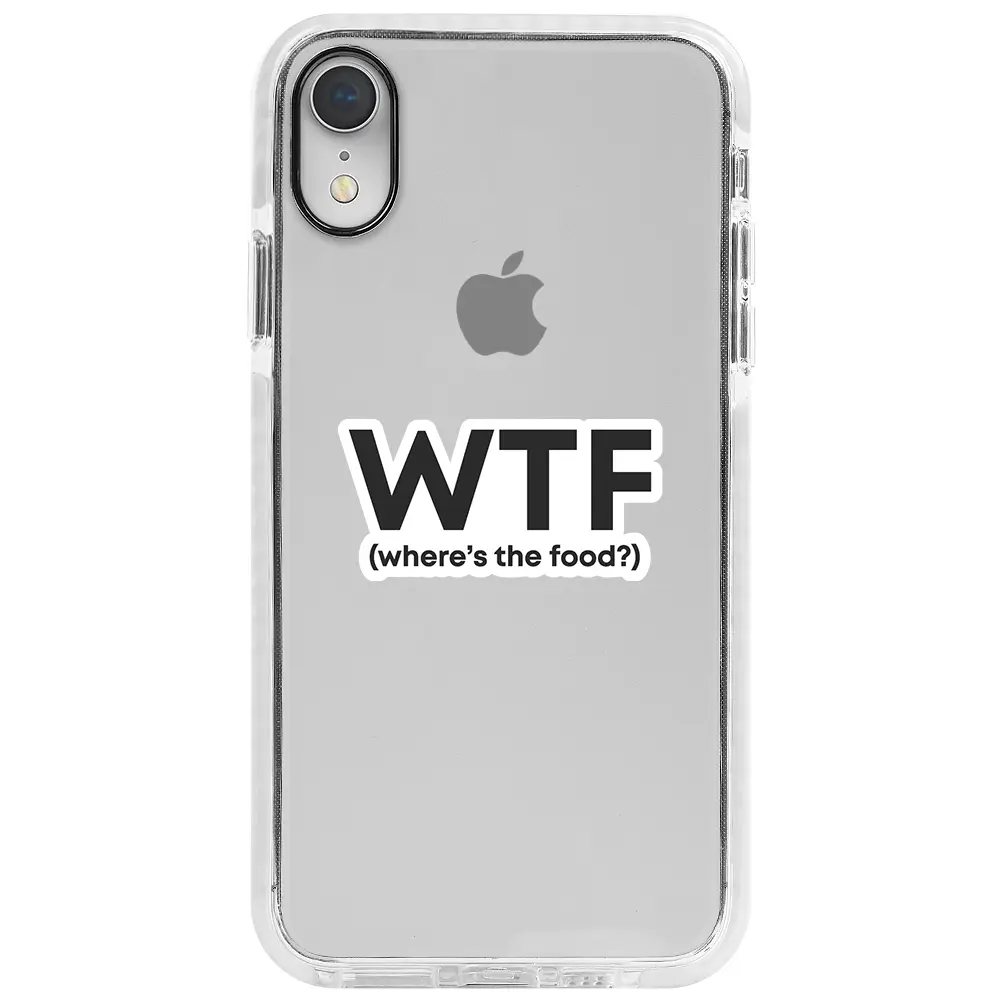 Apple iPhone XR Beyaz Impact Premium Telefon Kılıfı - WTF