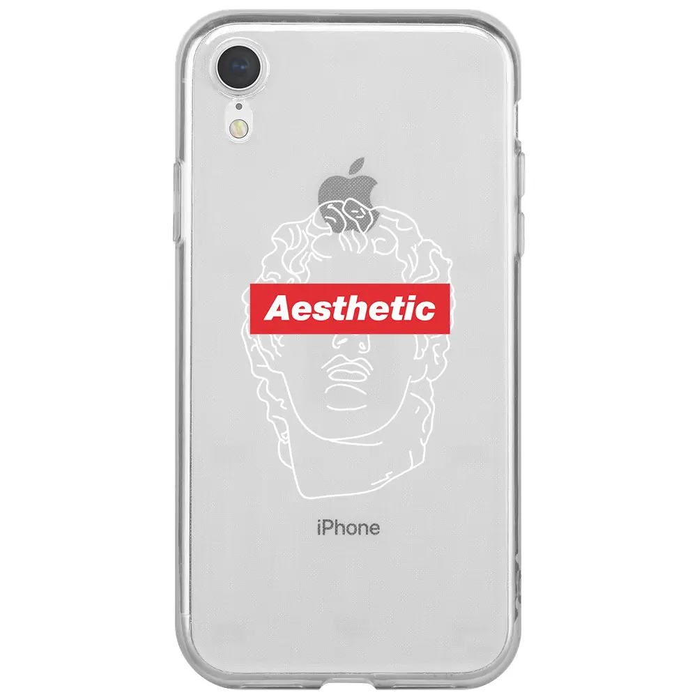 Apple iPhone XR Şeffaf Telefon Kılıfı - Aesthetic