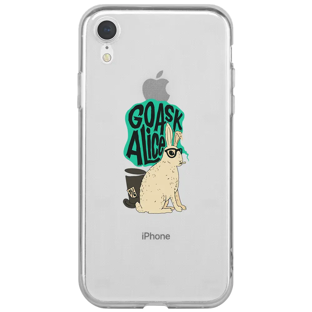 Apple iPhone XR Şeffaf Telefon Kılıfı - Alice