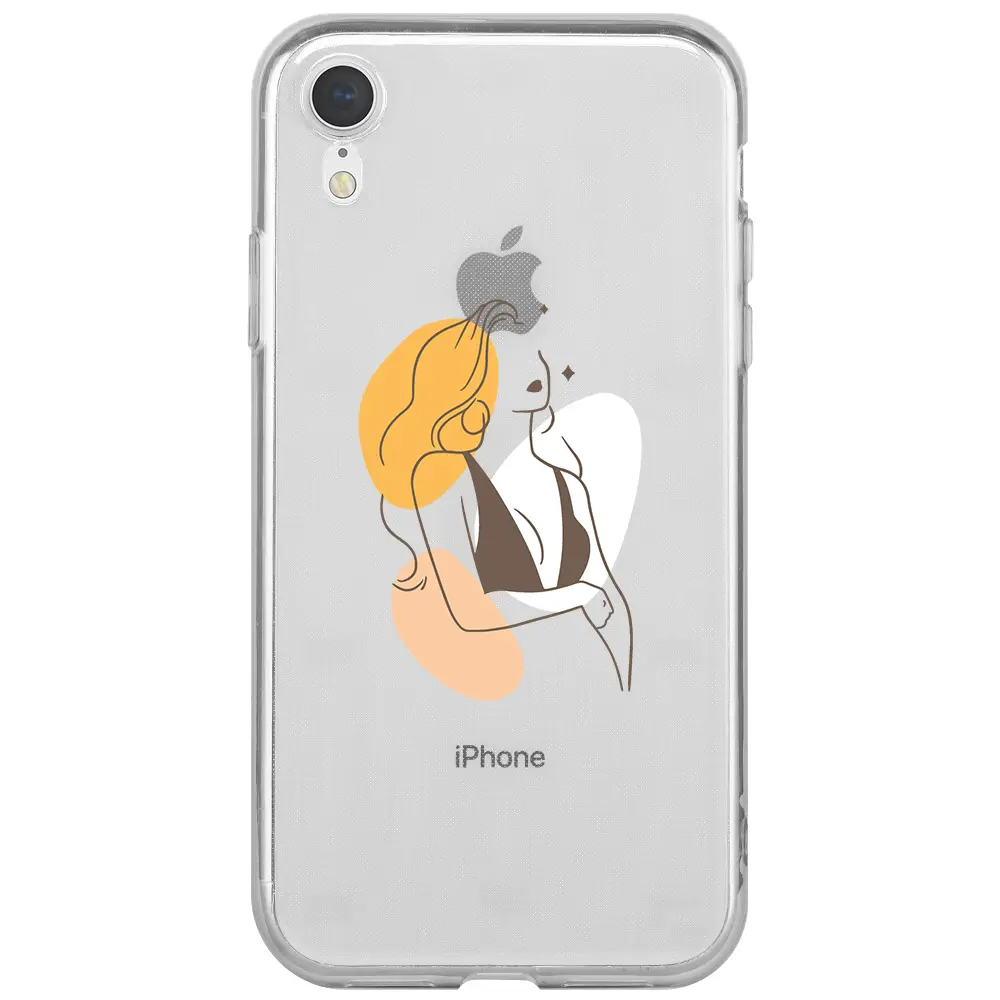 Apple iPhone XR Şeffaf Telefon Kılıfı - Dream Girl