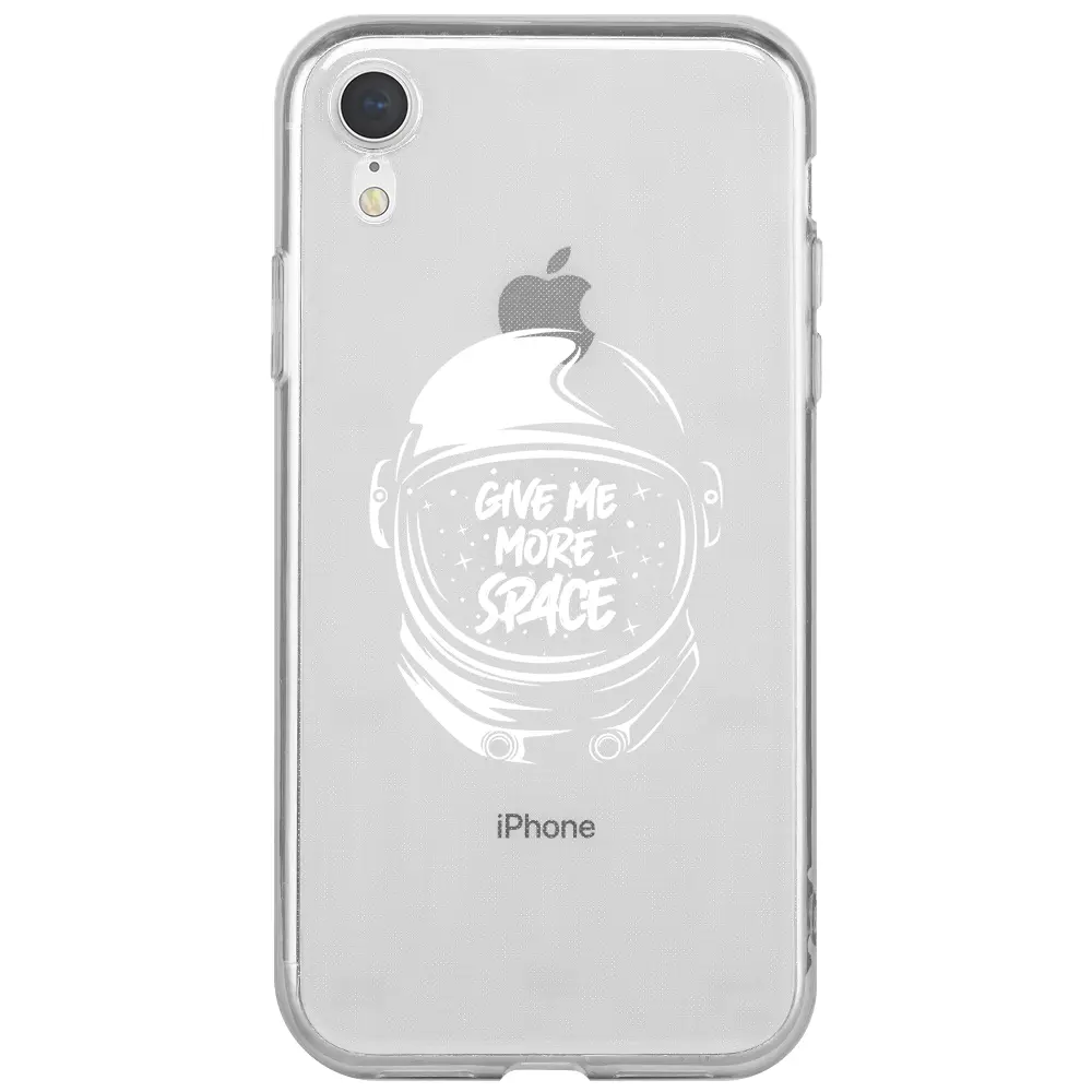 Apple iPhone XR Şeffaf Telefon Kılıfı - Give Me More