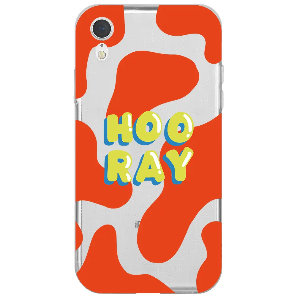 Apple iPhone XR Şeffaf Telefon Kılıfı - Hoo Ray