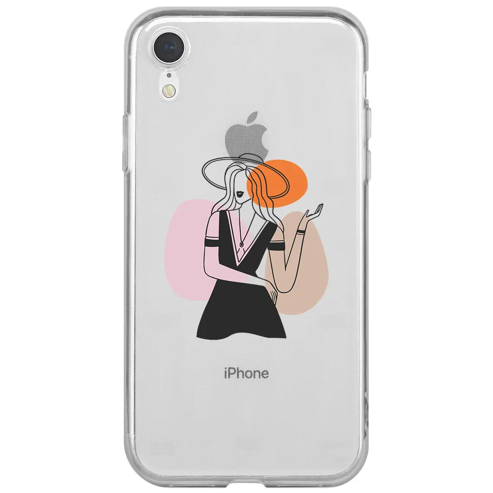 Apple iPhone XR Şeffaf Telefon Kılıfı - Isabella