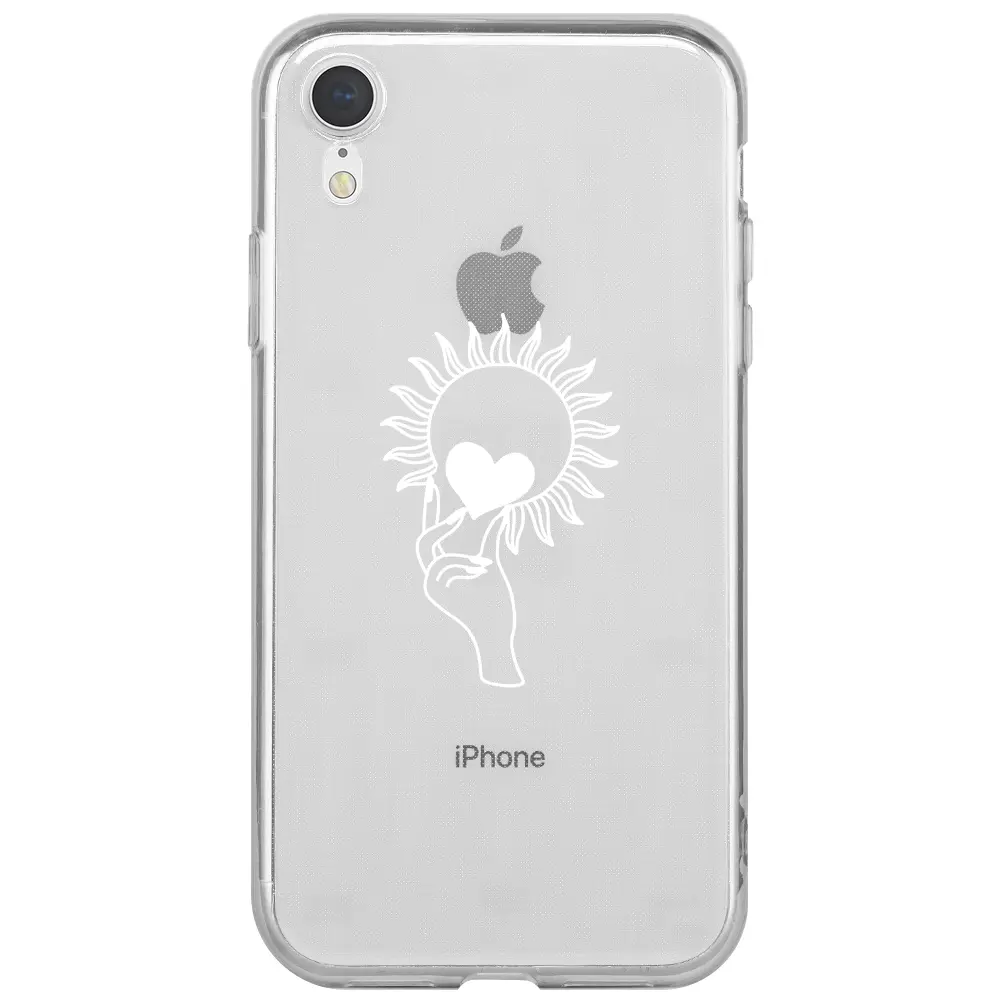 Apple iPhone XR Şeffaf Telefon Kılıfı - Keep Heart