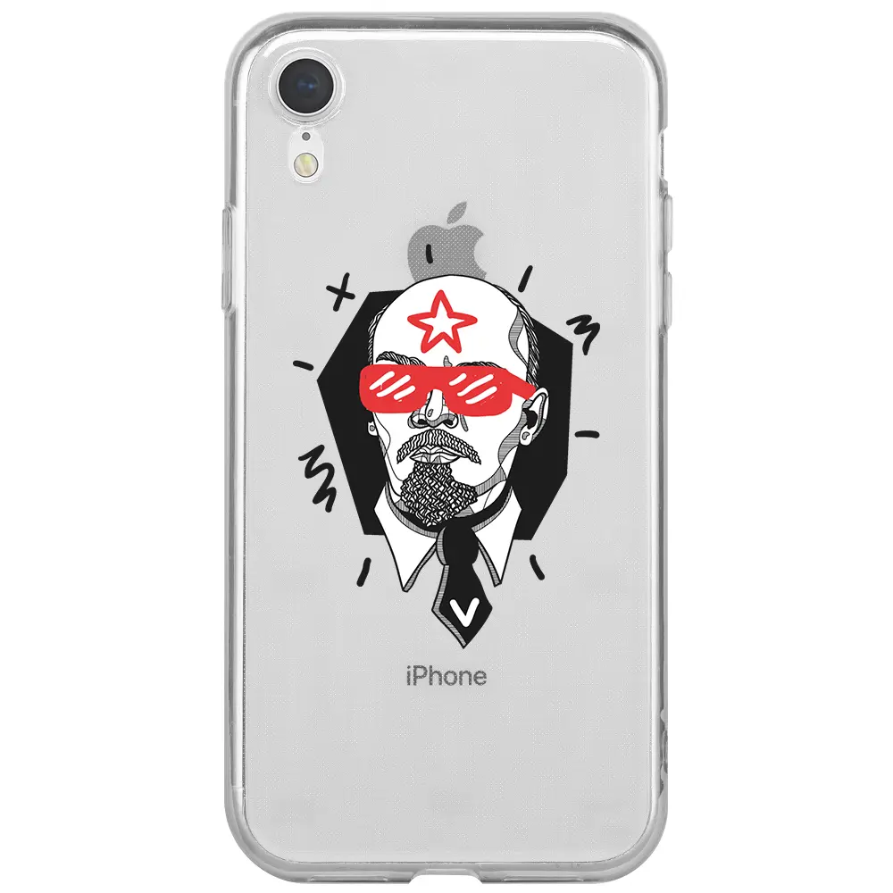 Apple iPhone XR Şeffaf Telefon Kılıfı - Lenin