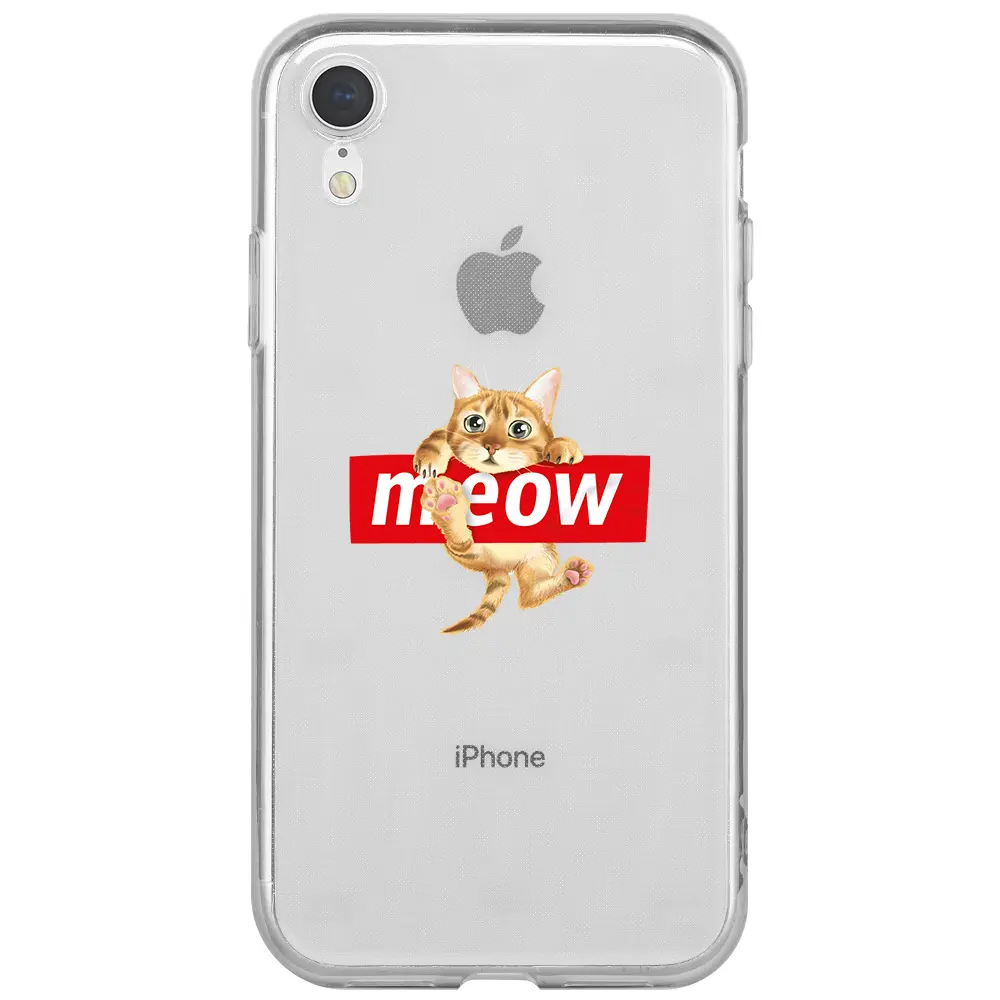 Apple iPhone XR Şeffaf Telefon Kılıfı - Meov