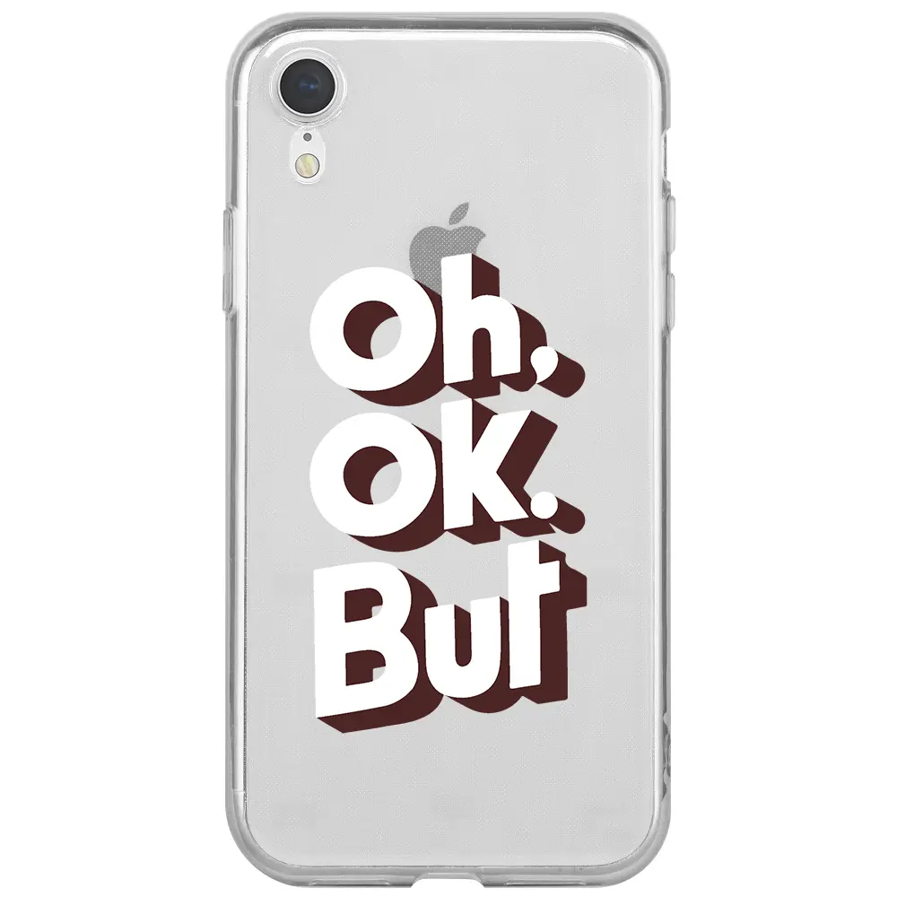 Apple iPhone XR Şeffaf Telefon Kılıfı - OH. OK.