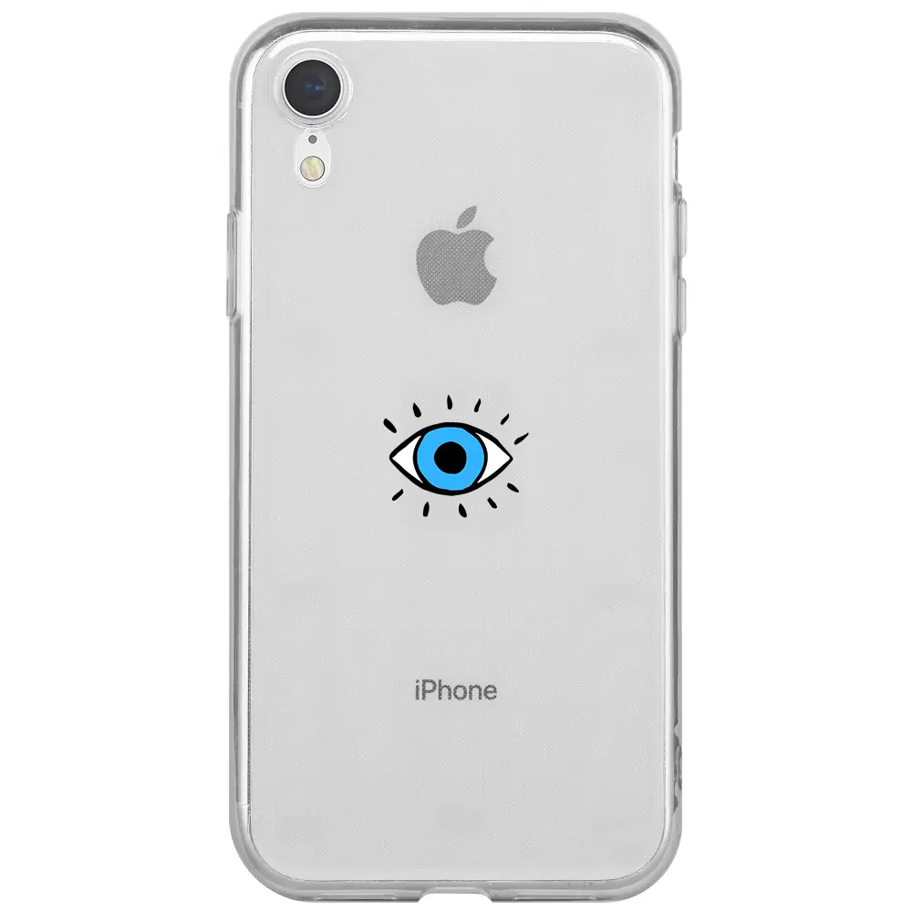 Apple iPhone XR Şeffaf Telefon Kılıfı - One Eye