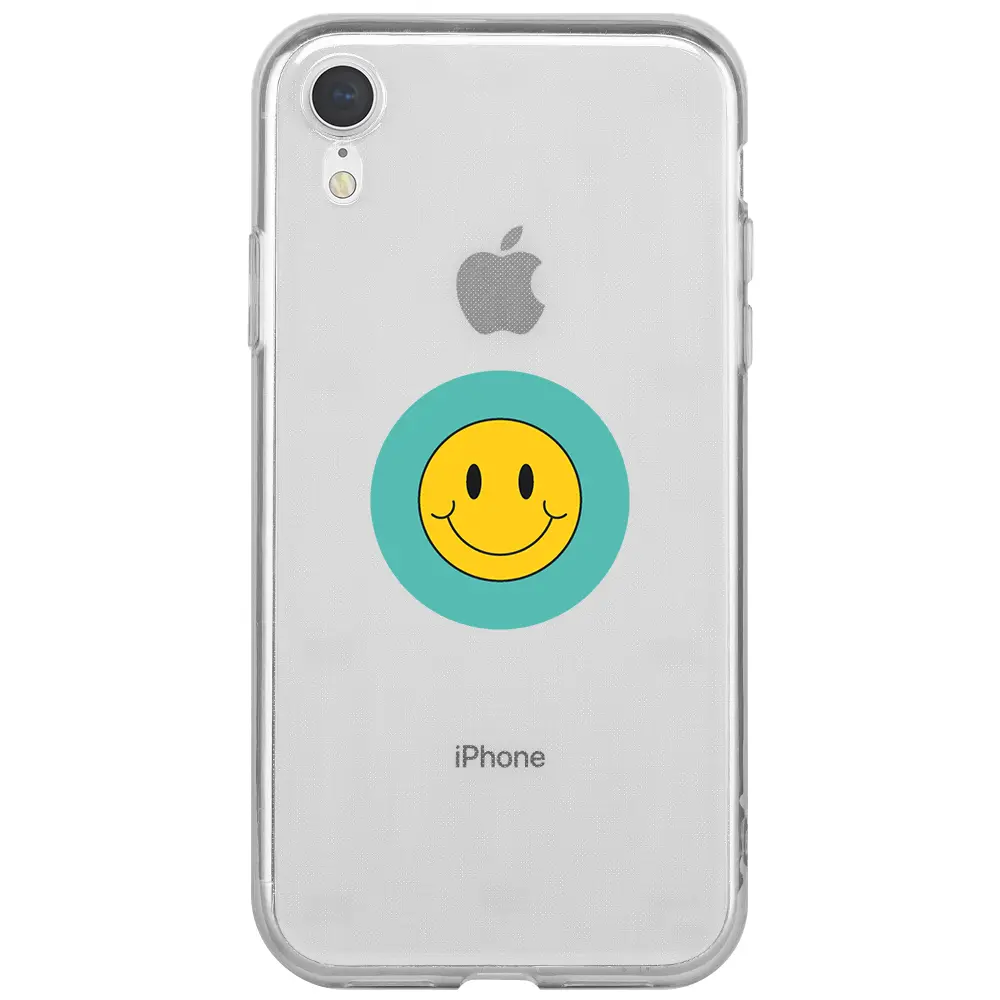 Apple iPhone XR Şeffaf Telefon Kılıfı - Smile 2