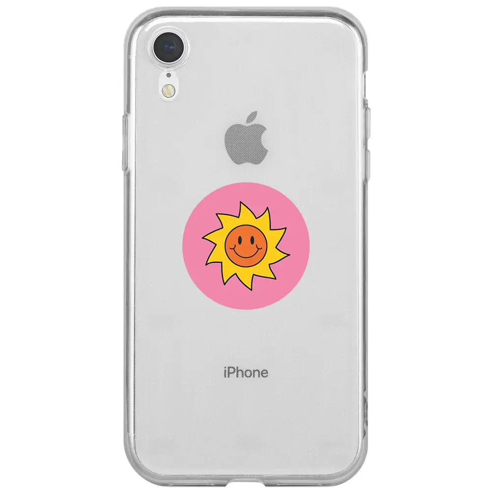 Apple iPhone XR Şeffaf Telefon Kılıfı - Sun